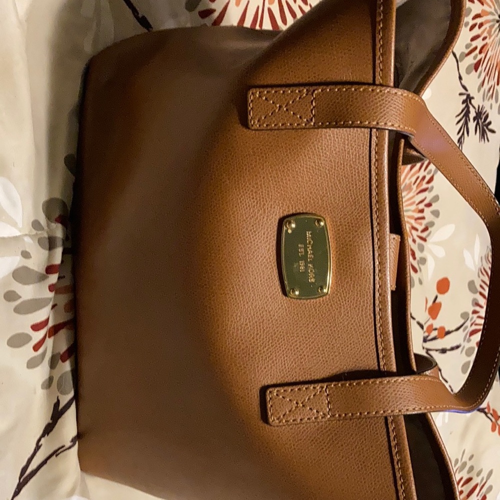 Leather Michael  hand tote